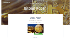 Desktop Screenshot of bitcoin-kopen.com